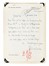 Album contenente firme, lettere, cartoline e disegni. Storia, Storia, Diritto e Politica  - Auction Libri, Autografi e Manoscritti - Libreria Antiquaria Gonnelli - Casa d'Aste - Gonnelli Casa d'Aste
