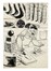  Mario Bazzi  (Bologna, 1891 - Milano, 1954) : Lotto composto di 4 vignette satiriche.  - Asta Arte Antica, Moderna e Contemporanea [parte II] - Libreria Antiquaria Gonnelli - Casa d'Aste - Gonnelli Casa d'Aste