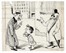  Mario Bazzi  (Bologna, 1891 - Milano, 1954) : Lotto composto di 4 vignette satiriche.  - Asta Arte Antica, Moderna e Contemporanea [parte II] - Libreria Antiquaria Gonnelli - Casa d'Aste - Gonnelli Casa d'Aste