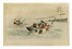  Toyohara Chikanobu (Hashimoto Naoyoshi /Yoshu Chikanobu)  (Prefettura di Niigata, 1838 - Tokyo (?), 1912) : Kusunoki Masayuki, figlio del generale Masashige, alla battaglia di Shijo Nawate / I samurai Sasaki and Kajiwara raggiungono a guado la sponda nemica alla battaglia del fiume Uji. Da Heike Monogatari.  - Asta Arte Antica, Moderna e Contemporanea [parte I] - Libreria Antiquaria Gonnelli - Casa d'Aste - Gonnelli Casa d'Aste
