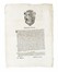Raccolta di 105 tra notificazioni, editti, dispacci telegrafici, bollettini, sonetti, ecc. Storia, Storia, Diritto e Politica  - Auction Libri, Autografi e Manoscritti - Libreria Antiquaria Gonnelli - Casa d'Aste - Gonnelli Casa d'Aste