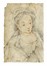  Francesco Vanni  (Siena, 1563 - 1610) : Studio a mezzo busto per la Vergine Maria.  - Auction Arte Antica, Moderna e Contemporanea [parte I] - Libreria Antiquaria Gonnelli - Casa d'Aste - Gonnelli Casa d'Aste