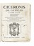  Cicero Marcus Tullius : De officiis libri III... Legatura, Storia, Collezionismo e Bibliografia, Storia, Diritto e Politica  - Auction Libri, Autografi e Manoscritti - Libreria Antiquaria Gonnelli - Casa d'Aste - Gonnelli Casa d'Aste