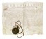 Raccolta di 6 documenti pergamenacei. Storia, Storia, Diritto e Politica  - Auction Libri, Autografi e Manoscritti - Libreria Antiquaria Gonnelli - Casa d'Aste - Gonnelli Casa d'Aste