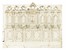  Anonimo del XVIII secolo : Progetti per due grandi mobili da sacrestia.  - Asta Arte Antica, Moderna e Contemporanea [parte I] - Libreria Antiquaria Gonnelli - Casa d'Aste - Gonnelli Casa d'Aste