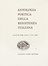 Antologia poetica della Resistenza italiana.  Renato Guttuso  (Bagheria, 1911 - Roma, 1987), Renzo Vespignani  (Roma, 1924 - 2001), Renato Birolli  (Verona, 1905 - Milano, 1959), Sandro Pertini, Pier Paolo Pasolini, Corrado Govoni, Salvatore Quasimodo  (1901 - 1968), Umberto Saba, Eugenio Montale  (Genova, 1896 - Milano, 1981)  - Asta Libri, Autografi e Manoscritti - Libreria Antiquaria Gonnelli - Casa d'Aste - Gonnelli Casa d'Aste