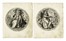  Crispijn Van de Passe de Oude  (Arnemuiden, 1564 - Utrecht, 1637) : Lotto composto da 7 incisioni raffiguranti le Muse.  - Asta Arte Antica, Moderna e Contemporanea - Libreria Antiquaria Gonnelli - Casa d'Aste - Gonnelli Casa d'Aste