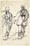  Lorenzo Viani  (Viareggio, 1882 - Ostia, 1936) : Lotto composto di 2 disegni.  - Asta Arte Antica, Moderna e Contemporanea - Libreria Antiquaria Gonnelli - Casa d'Aste - Gonnelli Casa d'Aste