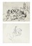  Emilio Lapi  (Firenze, 1822 - 1898) : Lotto composto di 9 disegni a tema mostruoso.  - Asta Arte Antica, Moderna e Contemporanea - Libreria Antiquaria Gonnelli - Casa d'Aste - Gonnelli Casa d'Aste
