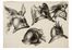Disegni vari di animali e soggetti militari.  - Auction Prints and Drawings from XVI to XX century - Libreria Antiquaria Gonnelli - Casa d'Aste - Gonnelli Casa d'Aste