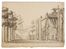 Disegni di architetture e vedute.  - Auction Prints and Drawings from XVI to XX century - Libreria Antiquaria Gonnelli - Casa d'Aste - Gonnelli Casa d'Aste
