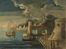  Scuola italiana del XVIII secolo : Vedute di porto  - Asta Fotografie, Dipinti e Sculture - Libreria Antiquaria Gonnelli - Casa d'Aste - Gonnelli Casa d'Aste