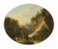  Italian school, 19th century : Paesaggio con cascata e figure  - Auction Photographs, Paintings and Sculptures - Libreria Antiquaria Gonnelli - Casa d'Aste - Gonnelli Casa d'Aste