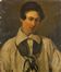  Angelo Adolfo Levi  (1812 - 1883) [attribuito a] : Ritratto di giovane uomo  - Auction Photographs, Paintings and Sculptures - Libreria Antiquaria Gonnelli - Casa d'Aste - Gonnelli Casa d'Aste