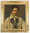  Angelo Adolfo Levi  (1812 - 1883) [attribuito a] : Ritratto di giovane uomo  - Asta Fotografie, Dipinti e Sculture - Libreria Antiquaria Gonnelli - Casa d'Aste - Gonnelli Casa d'Aste