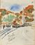  Anselmo Bucci  (Fossombrone, 1887 - Monza, 1955) : Il Giro d'Italia del 1939.  - Asta STAMPE E DISEGNI DAL XVI AL XX SECOLO - Libreria Antiquaria Gonnelli - Casa d'Aste - Gonnelli Casa d'Aste