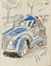  Anselmo Bucci  (Fossombrone, 1887 - Monza, 1955) : Il Giro d'Italia del 1939.  - Asta STAMPE E DISEGNI DAL XVI AL XX SECOLO - Libreria Antiquaria Gonnelli - Casa d'Aste - Gonnelli Casa d'Aste