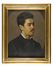  Arturo Faldi  (Firenze, 1856 - 1911) : Ritratto di giovane uomo  - Asta Fotografie, Dipinti e Sculture - Libreria Antiquaria Gonnelli - Casa d'Aste - Gonnelli Casa d'Aste