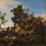  Beniamino De Francesco  (Napoli, 1805 - 1846) : Paesaggio con grande tronco  - Auction Photographs, Paintings and Sculptures - Libreria Antiquaria Gonnelli - Casa d'Aste - Gonnelli Casa d'Aste
