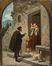  Vincenzo Cabianca  (Verona, 1827 - Roma, 1902) [attribuito a] : La consegna della lettera  - Asta Fotografie, Dipinti e Sculture - Libreria Antiquaria Gonnelli - Casa d'Aste - Gonnelli Casa d'Aste