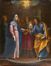  Scuola fiorentina del XVII secolo : Sposalizio della Vergine  - Asta Fotografie, Dipinti e Sculture - Libreria Antiquaria Gonnelli - Casa d'Aste - Gonnelli Casa d'Aste