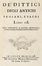  Donati Sebastiano : De' dittici degli antichi, profani e sacri, libri 3. Coll'appendice d'alcuni necrologj, e calendarj finora non pubblicati. Arte, Archeologia, Arte  Giuseppe Bartoli  - Auction BOOKS, MANUSCRIPTS AND AUTOGRAPHS - Libreria Antiquaria Gonnelli - Casa d'Aste - Gonnelli Casa d'Aste
