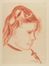  Alberto Caligiani  (Grosseto, 1894 - Firenze, 1973) : Tre sanguigne eseguite come dono per il matrimonio di Lupo Andreotti.  - Auction Prints, Drawings, Maps and Views - Libreria Antiquaria Gonnelli - Casa d'Aste - Gonnelli Casa d'Aste