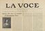 La Voce.  Giuseppe Prezzolini, Giovanni Papini  (Firenze, 1881 - Firenze, 1956)  - Asta Manoscritti, Incunaboli, Autografi e Libri a stampa - Libreria Antiquaria Gonnelli - Casa d'Aste - Gonnelli Casa d'Aste