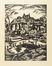  Aldo Patocchi  (Basilea, 1907 - Lugano, 1986) : 12 Paesaggi in xilografia di Aldo Patocchi.  - Asta Stampe, disegni, carte geografiche e vedute - Libreria Antiquaria Gonnelli - Casa d'Aste - Gonnelli Casa d'Aste