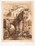  Tranquillo Orsi  (Venezia, 1771 - Venezia, 1845) : Due paesaggi con rovine.  - Asta Stampe, disegni, carte geografiche e vedute - Libreria Antiquaria Gonnelli - Casa d'Aste - Gonnelli Casa d'Aste