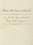 Stima della fattoria di Corniolo di proprietà dei nobili Signori Marchesi Luigi e Carlo Torrigiani...  Felice Francolini  - Asta Manoscritti, Incunaboli, Autografi e Libri a stampa - Libreria Antiquaria Gonnelli - Casa d'Aste - Gonnelli Casa d'Aste