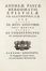  Pasta Andrea : Epistolae ad alethophilum duae altera de motu sanguinis post mortem altera de cordis polypo in dubium revocato. Medicina  - Auction Manuscripts, Incunabula, Autographs and Printed Books - Libreria Antiquaria Gonnelli - Casa d'Aste - Gonnelli Casa d'Aste