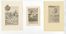  Max Klinger  (Lipsia, 1857 - Grossjena, 1920) : Sei ex libris.  - Asta Stampe e Disegni - Libreria Antiquaria Gonnelli - Casa d'Aste - Gonnelli Casa d'Aste