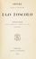  Foscolo Ugo : Opere edite e postume [...]. Epistolario raccolto e ordinato da F.S. Orlandini e da E. Mayer. Volume primo (-Volume terzo).  - Asta Manoscritti, Incunaboli, Autografi e Libri a stampa - Libreria Antiquaria Gonnelli - Casa d'Aste - Gonnelli Casa d'Aste