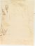  Pietro Berrettini (detto Pietro da Cortona)  (Cortona, 1596 - Roma, 1669) [cerchia di] : Studio per David; Abramo servito dagli angeli (recto). Schizzi a penna (verso).  - Asta Stampe e Disegni - Libreria Antiquaria Gonnelli - Casa d'Aste - Gonnelli Casa d'Aste