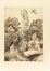 Josef Diveky (von)  (Farmos, 1887 - Sopron, 1951) : Die Gefilde der Seligen.  Fritz Burger  (1867 - 1927)  - Auction Prints and Drawings - Libreria Antiquaria Gonnelli - Casa d'Aste - Gonnelli Casa d'Aste
