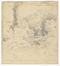  Emilio Mazzoni Zarini  (Firenze, 1869 - 1949) : Paesaggio con ruscello (studio per acquaforte). Fabbrica.  - Asta Stampe e Disegni - Libreria Antiquaria Gonnelli - Casa d'Aste - Gonnelli Casa d'Aste