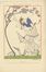  George Barbier  (Nantes, 1882 - Parigi, 1932) : La belle matineuse. Le coup de vent. L'ilot - Tre figurini per 'Modes et manières d'aujourd'hui'.  - Auction BOOKS, MANUSCRIPTS, PRINTS AND DRAWINGS - Libreria Antiquaria Gonnelli - Casa d'Aste - Gonnelli Casa d'Aste