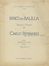 Inno del Balilla.  - Asta LIBRI, MANOSCRITTI, STAMPE E DISEGNI - Libreria Antiquaria Gonnelli - Casa d'Aste - Gonnelli Casa d'Aste