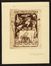  Alberto Martini  (Oderzo, 1876 - Milano, 1954) : Collana artisti d'eccezione. V cartella. 15 ex libris di Alberto Martini.  - Auction BOOKS, MANUSCRIPTS, PRINTS AND DRAWINGS - Libreria Antiquaria Gonnelli - Casa d'Aste - Gonnelli Casa d'Aste