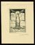  Alberto Martini  (Oderzo, 1876 - Milano, 1954) : Collana artisti d'eccezione. V cartella. 15 ex libris di Alberto Martini.  - Auction BOOKS, MANUSCRIPTS, PRINTS AND DRAWINGS - Libreria Antiquaria Gonnelli - Casa d'Aste - Gonnelli Casa d'Aste