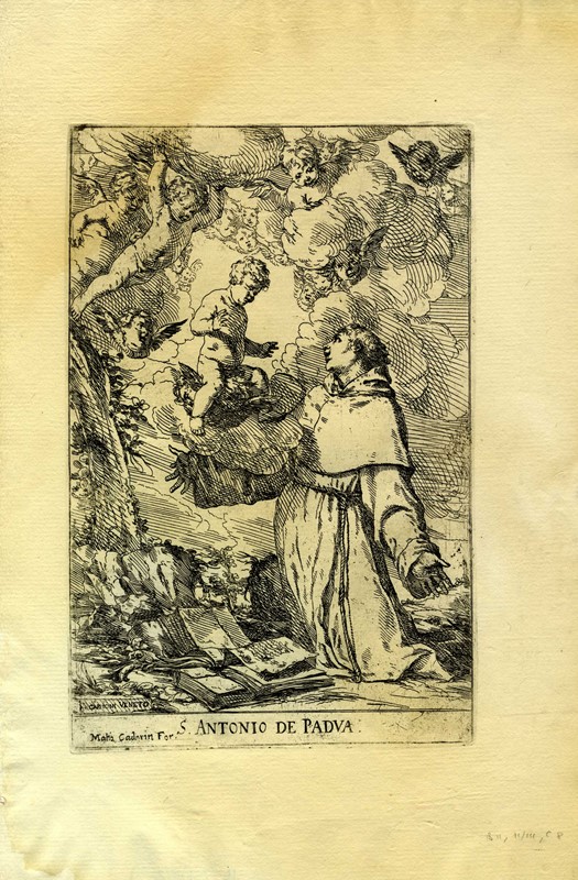 La Maddalena penitente / S. Antonio de Padua.