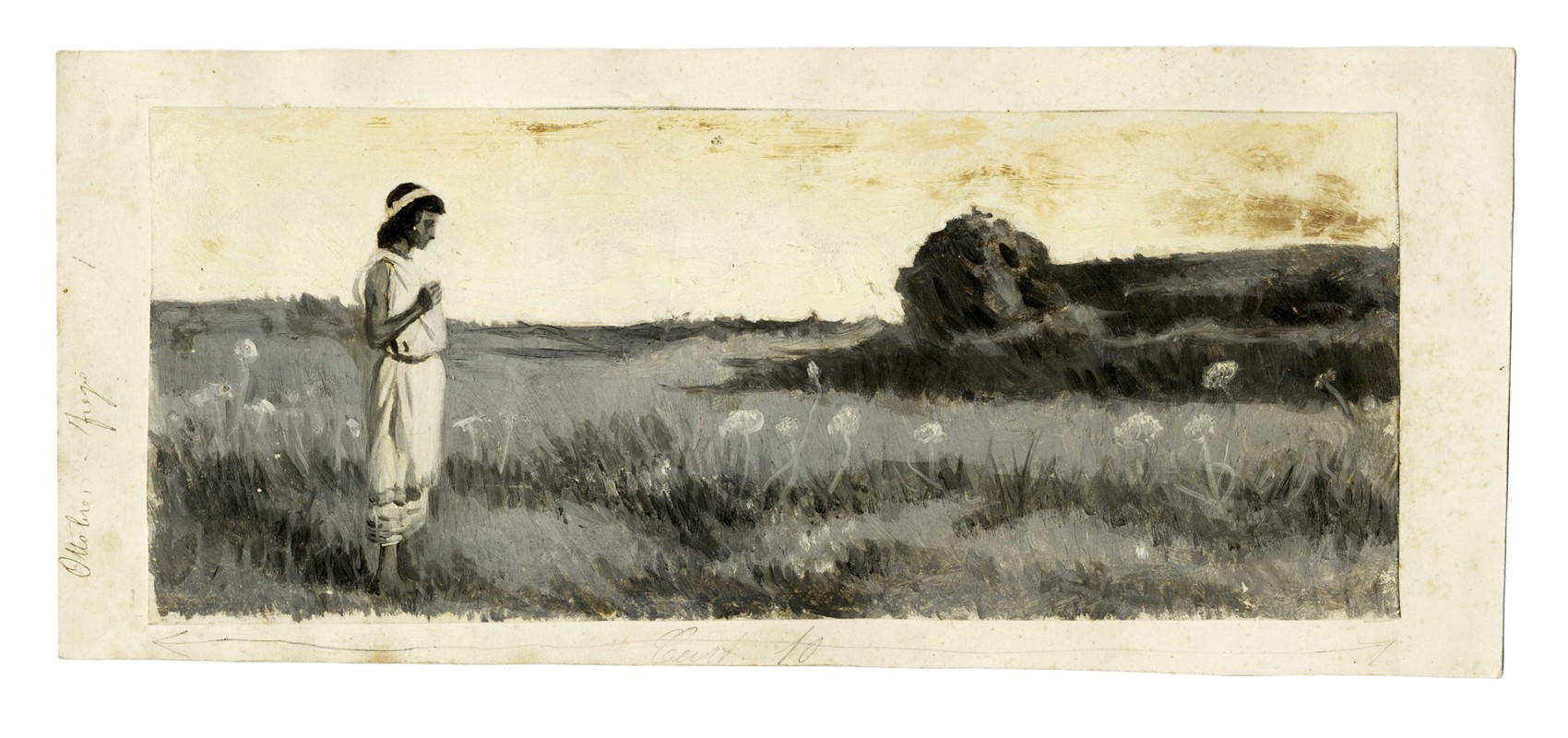 Raccolta di disegni originali per Le feste romane di Ruggero Bonghi illustrate da Giulio Aristide...