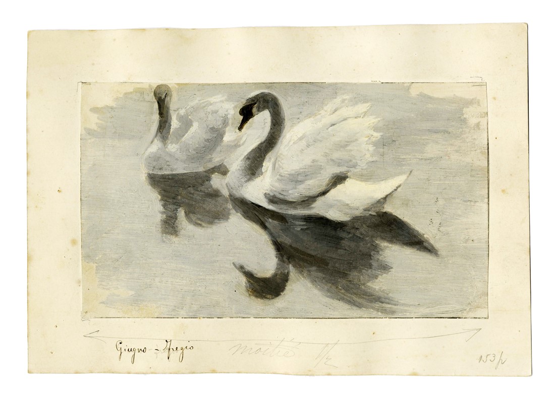 Raccolta di disegni originali per Le feste romane di Ruggero Bonghi illustrate da Giulio Aristide...