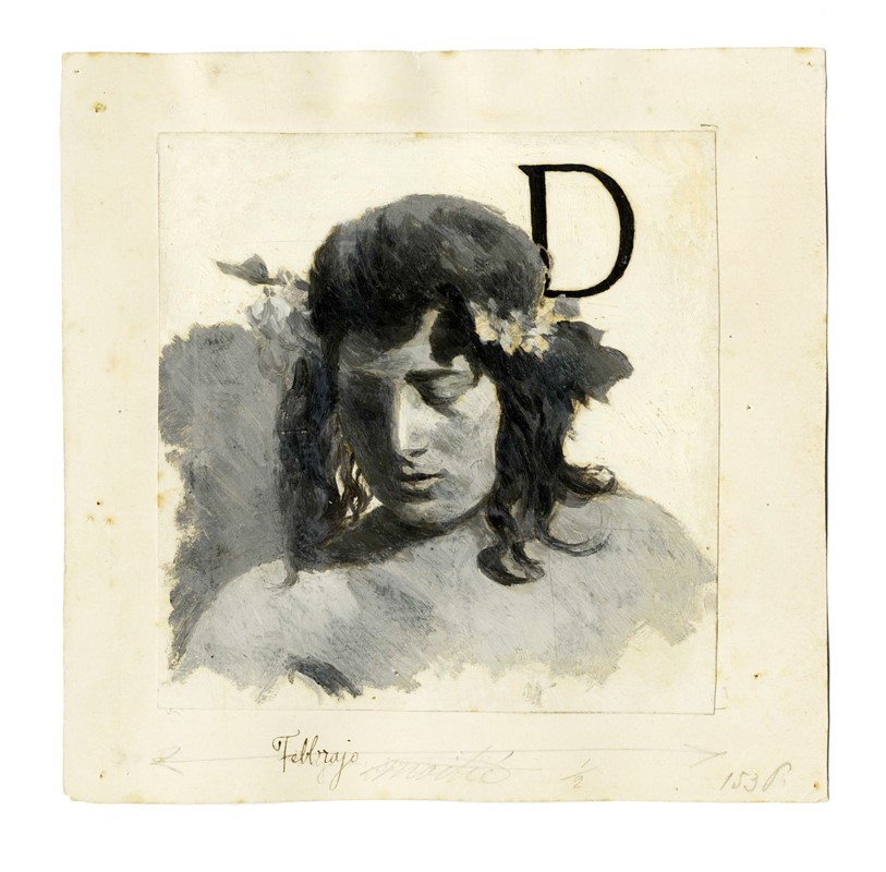 Raccolta di disegni originali per Le feste romane di Ruggero Bonghi illustrate da Giulio Aristide...