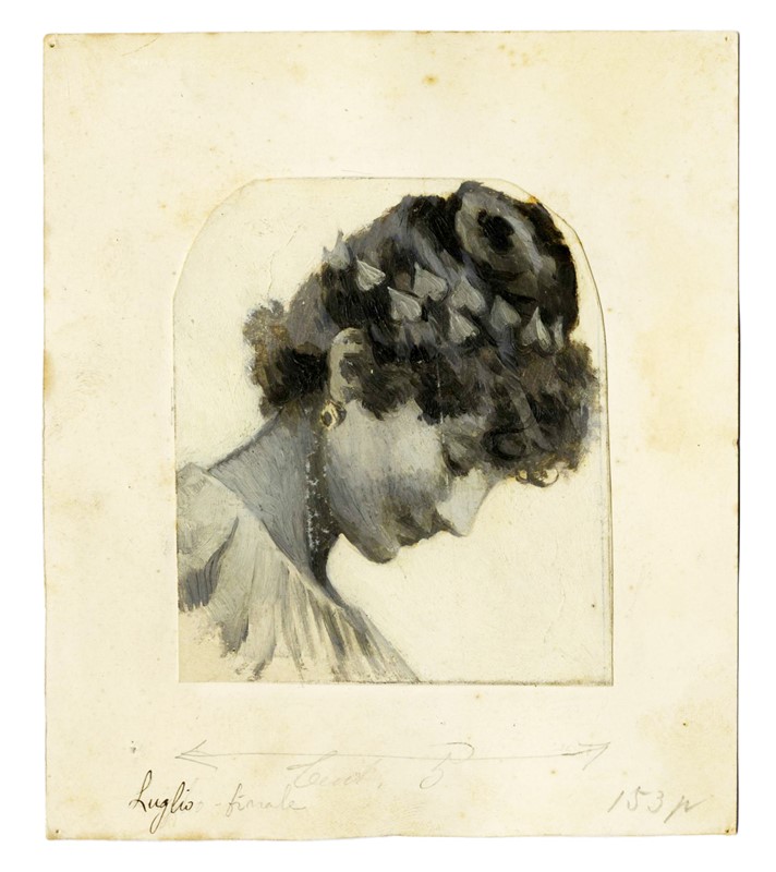 Raccolta di disegni originali per Le feste romane di Ruggero Bonghi illustrate da Giulio Aristide...