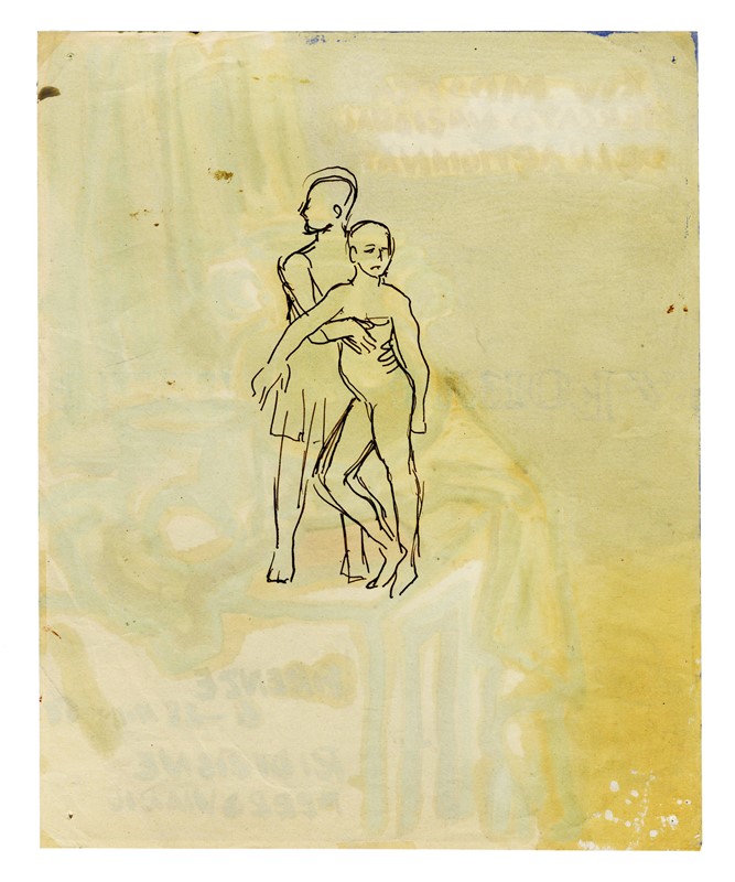 XIV Mostra Mercato Nazionale dell'Artigianato. Bozzetto per manifesto.