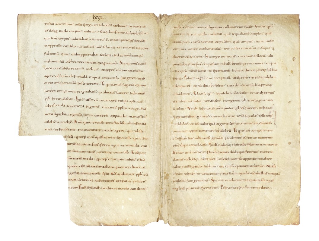 Raccolta di 13 pergamene. Testi profani e sacri.