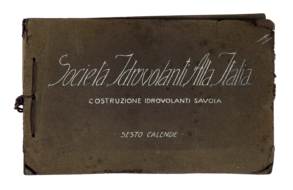 Album di fotografie della Società Idrovolanti Alta Italia.