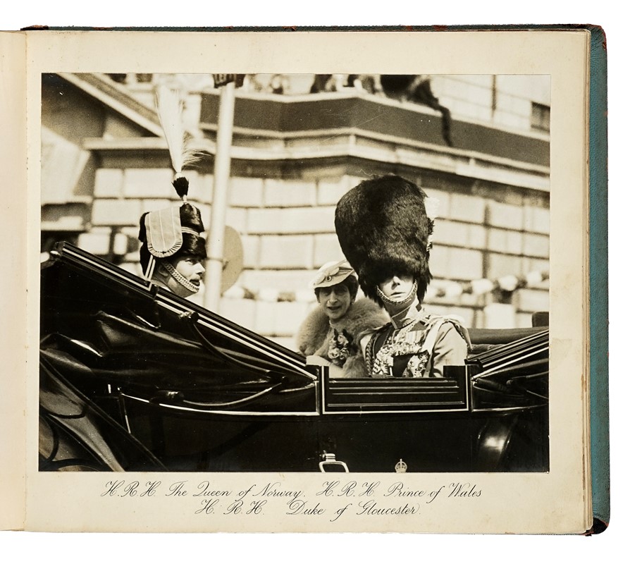 Album di fotografie del Giubileo di re Giorgio V d'Inghilterra.